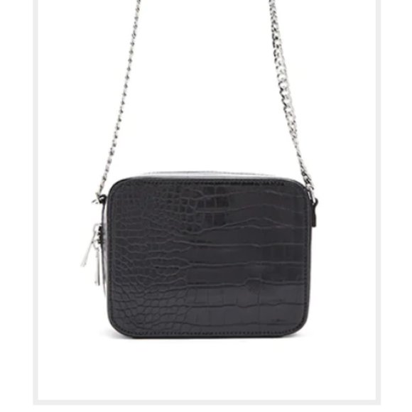 Forever 21 Handbags - Faux Crocodile Leather Crossbody Bag